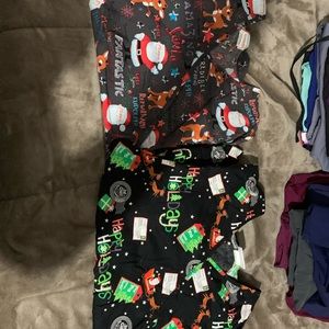 Christmas scrub tops